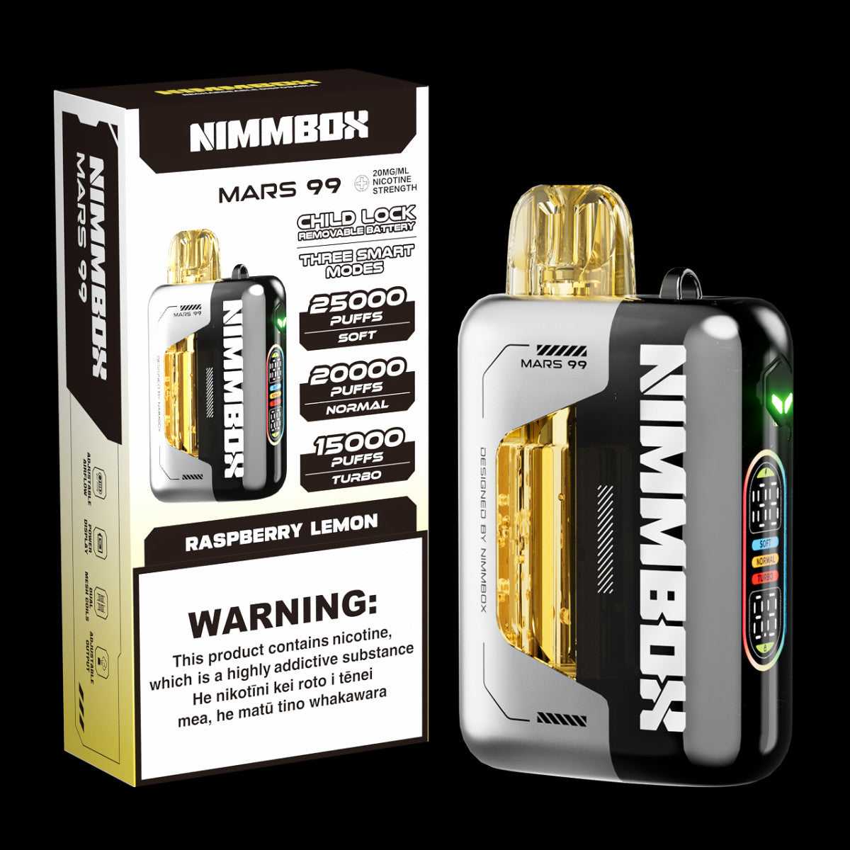 Nimmbox Mars 99 Disposable - Simply Vape