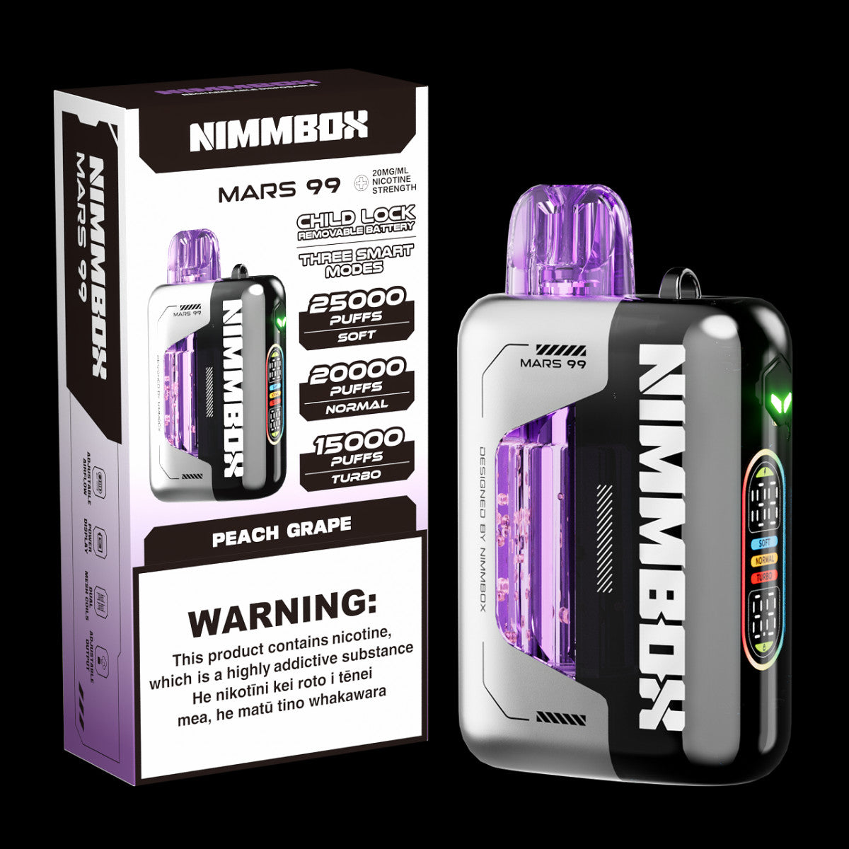Nimmbox Mars 99 Disposable - Simply Vape
