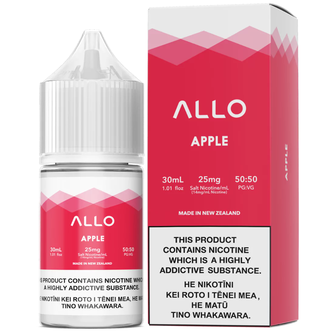 Allo E-Liquid - Apple (PKA Fuji Apple Ice) - Simply Vape