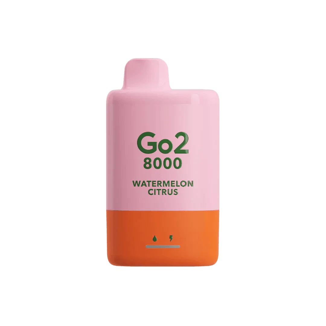 Go2 8000 Disposable Watermelon Citrus 35mg/mL - Simply Vape