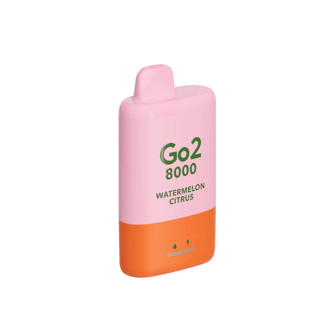 Go2 8000 Disposable Watermelon Citrus 35mg/mL - Simply Vape