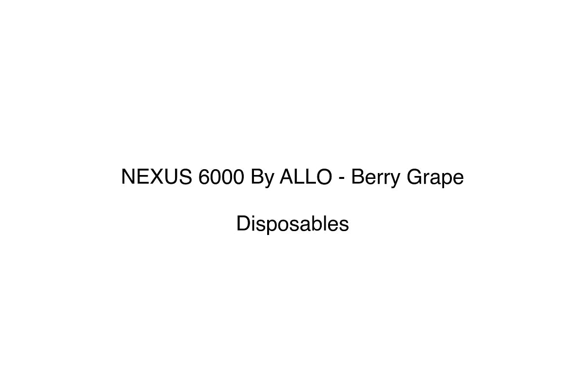 NEXUS 6000 By ALLO - Berry Grape - Simply Vape