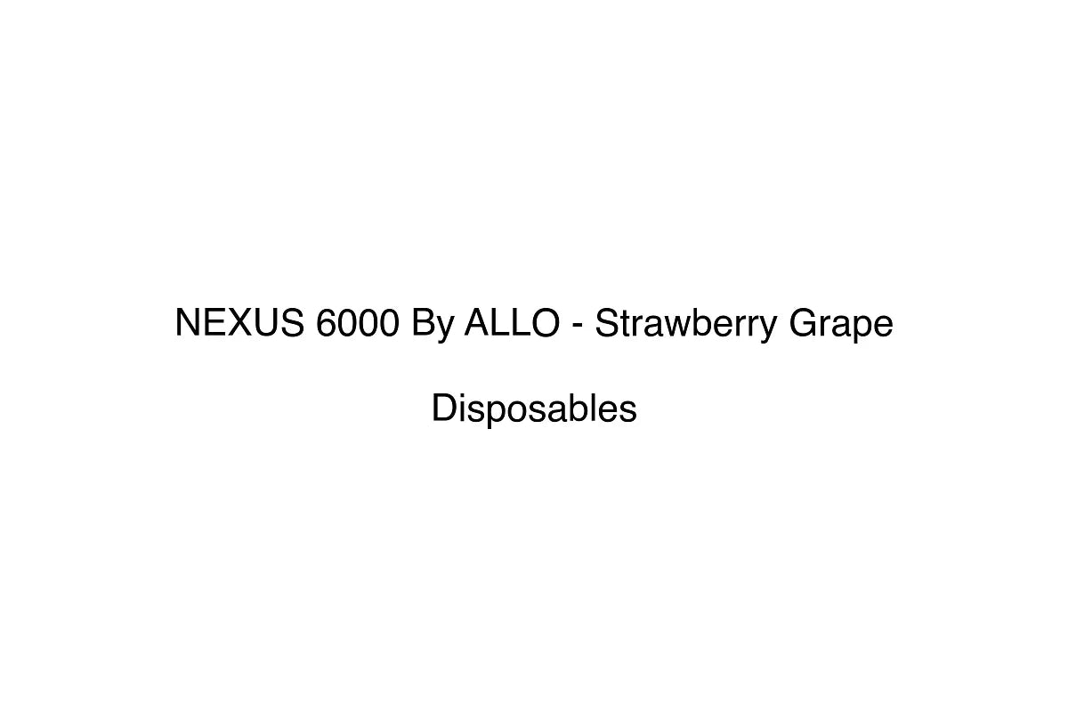 NEXUS 6000 By ALLO - Strawberry Grape - Simply Vape
