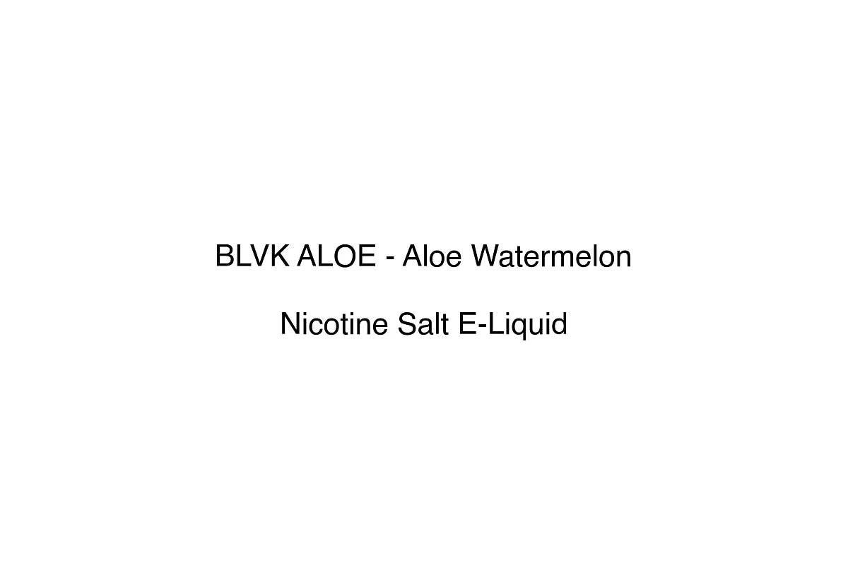 BLVK ALOE - Aloe Watermelon