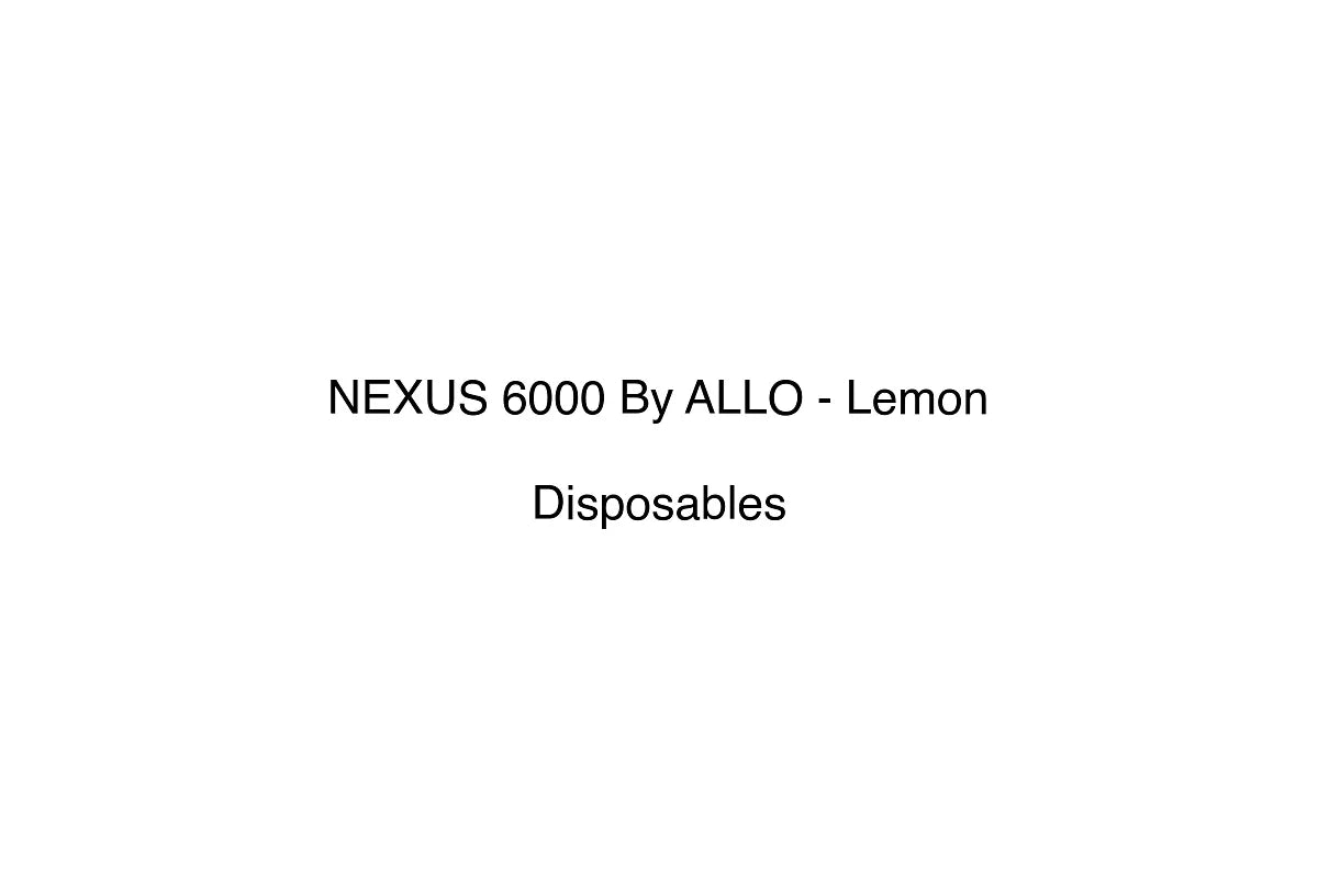 NEXUS 6000 By ALLO - Lemon