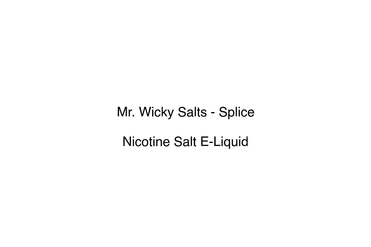 Mr. Wicky Salts - Splice