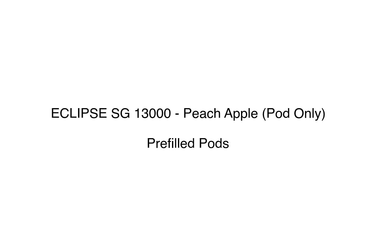 ECLIPSE SG 13000 - Peach Apple (Pod Only)