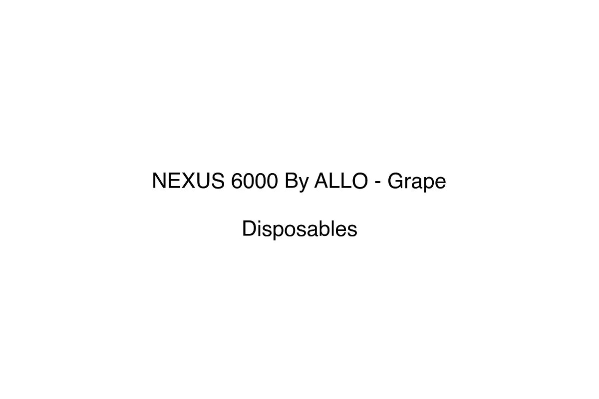NEXUS 6000 By ALLO - Grape - Simply Vape