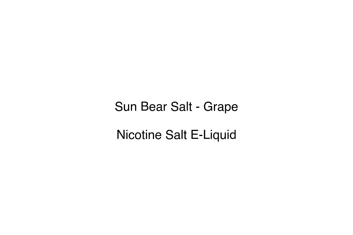 Sun Bear Salt - Grape
