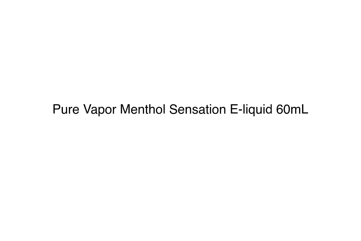 Pure Vapor Menthol E-liquid 60mL - Simply Vape