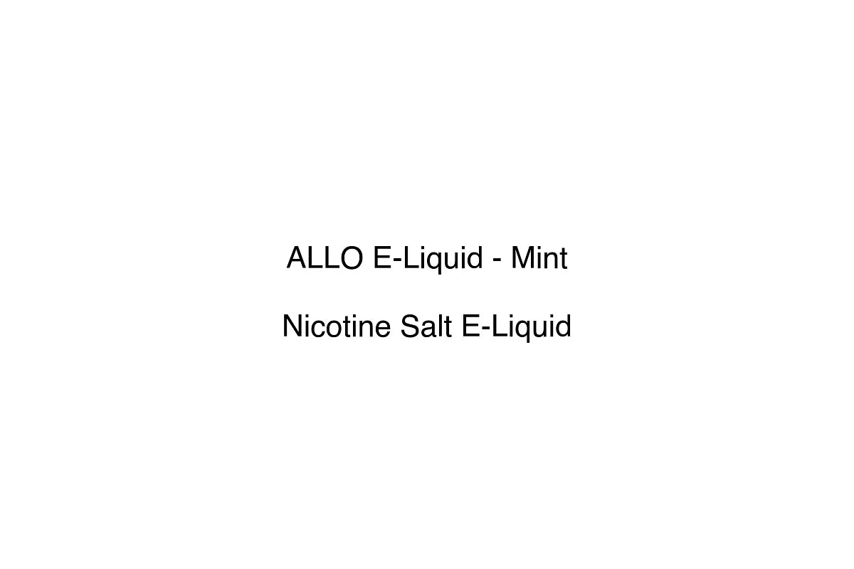 ALLO E-Liquid - Mint