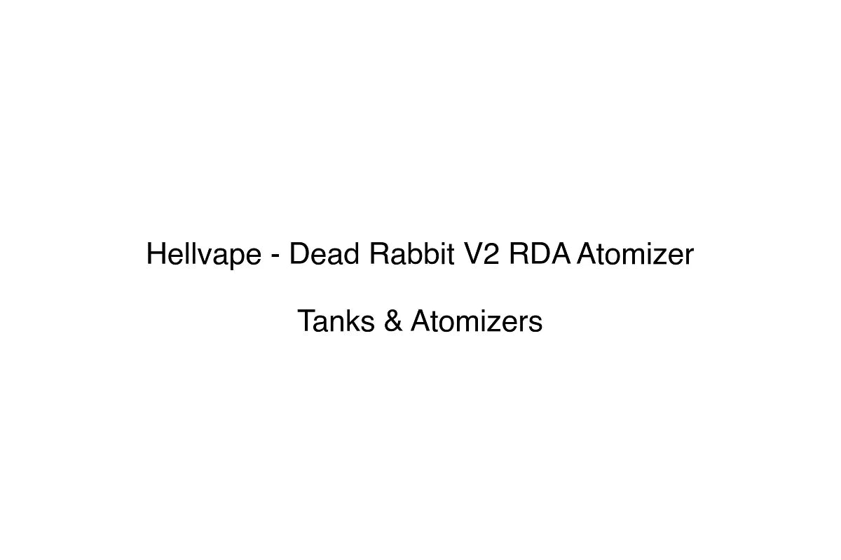 Hellvape - Dead Rabbit V2 RDA Atomizer