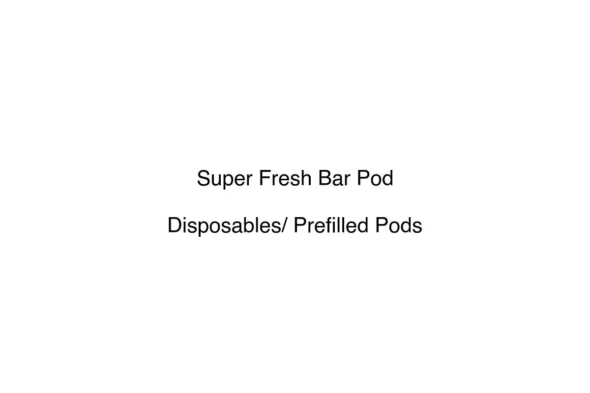 Super Fresh Bar Pod