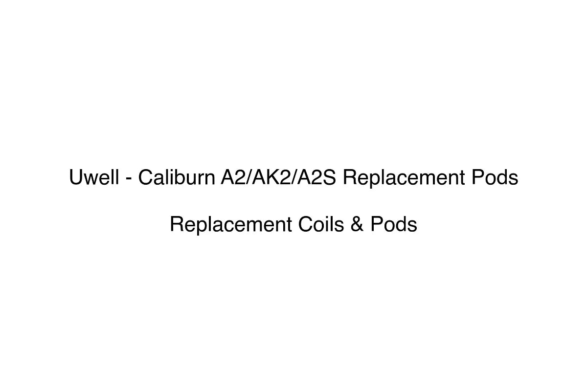 Uwell - Caliburn A2/AK2/A2S Replacement Pods - Simply Vape