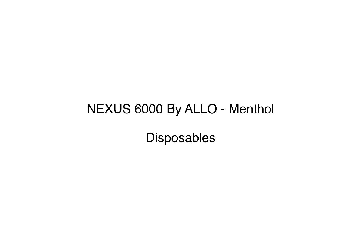 NEXUS 6000 By ALLO - Menthol - Simply Vape