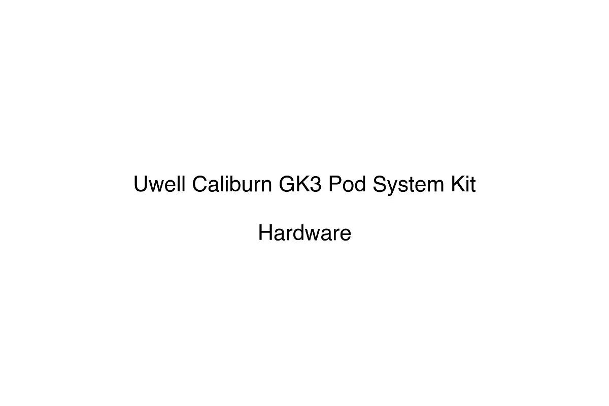 Uwell Caliburn GK3 Pod System Kit – Simply Vape