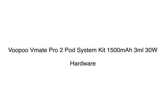 Voopoo Vmate Pro 2 Pod System Kit 1500mAh 3ml 30W