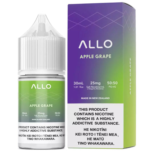 Allo E-Liquid - Apple Grape (PKA  Green Apple Grape)