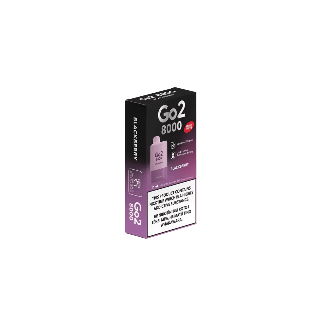 Go2 8000 Disposable Blackberry Sensation 35mg/mL