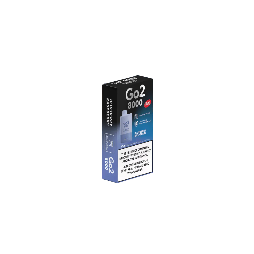 Go2 8000 Disposable Blueberry Raspberry 35mg/mL