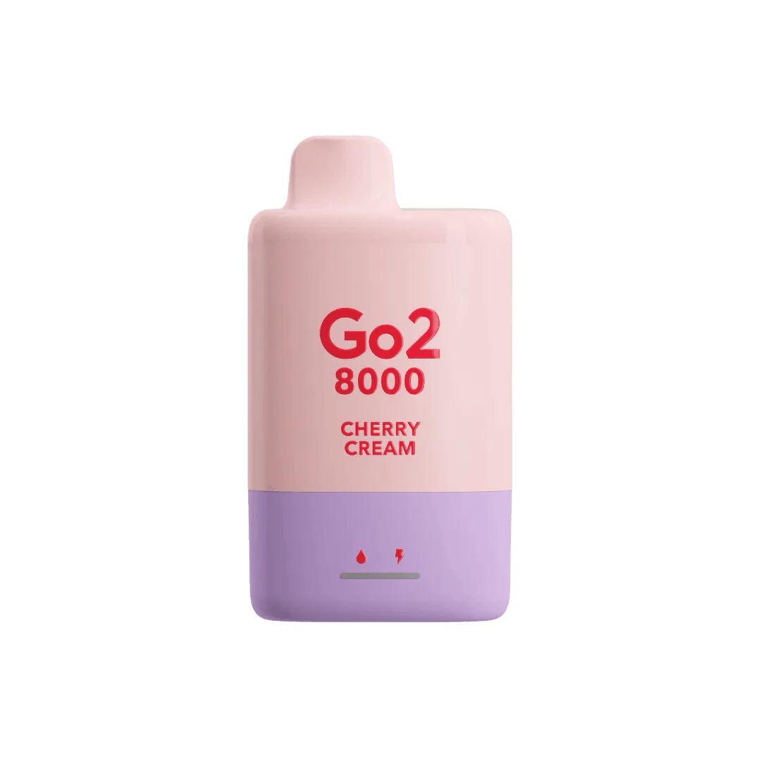 Go2 8000 Disposable Cherry Cream 35mg/mL