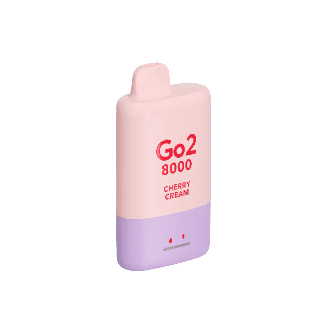 Go2 8000 Disposable Cherry Cream 35mg/mL