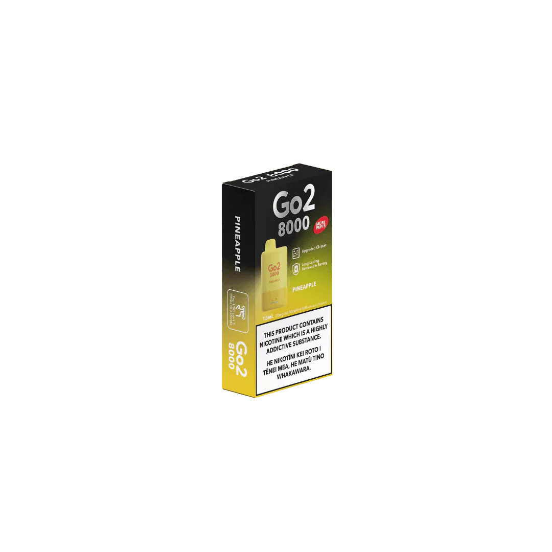 Go2 8000 Disposable Pineapple 35mg/mL