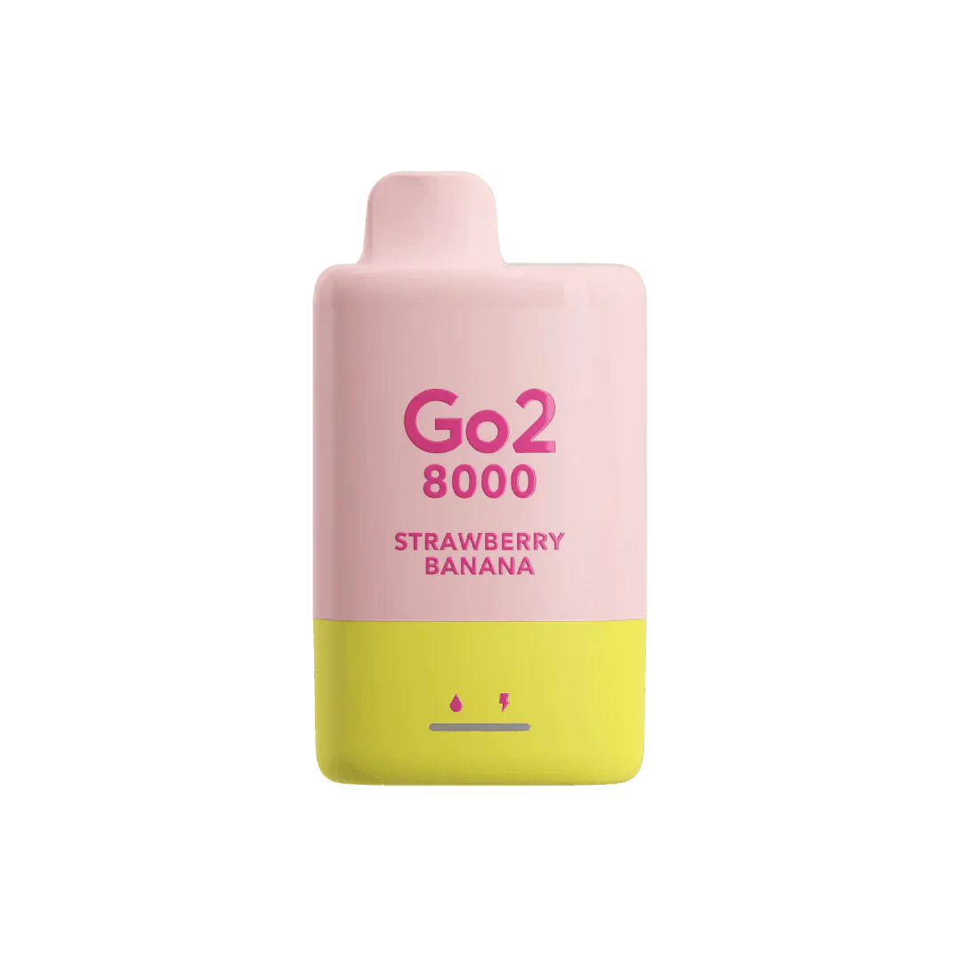 Go2 8000 Disposable Strawberry Banana 35mg/mL