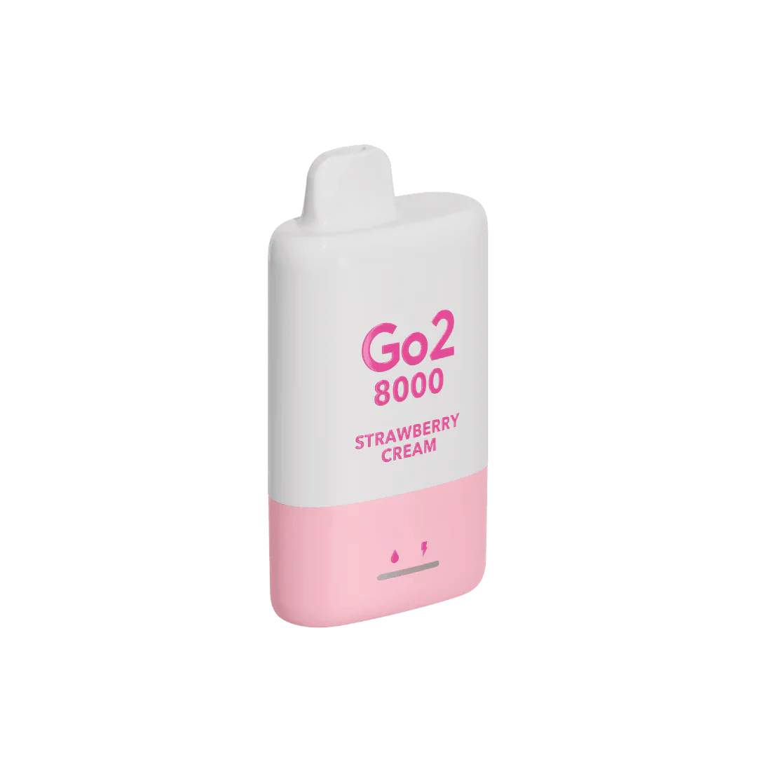 Go2 8000 Disposable Strawberry Cream 35mg/mL