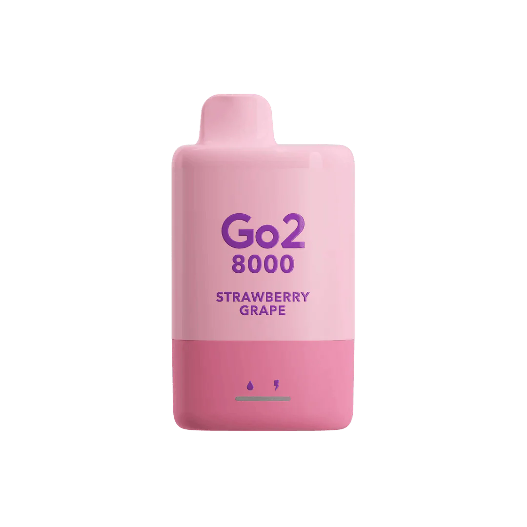 Go2 8000 Disposable Strawberry Grape 35mg/mL