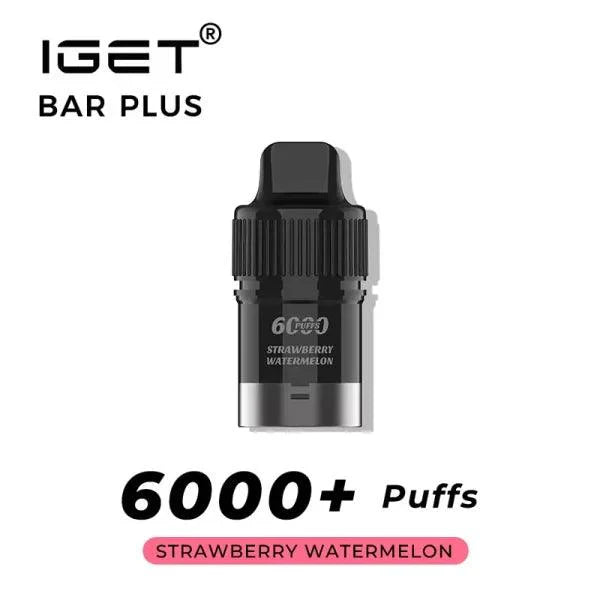 IGET Bar Plus 6000 - Strawberry Watermelon Disposable Vape