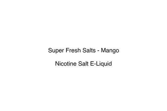 Super Fresh Salts - Mango - Simply Vape