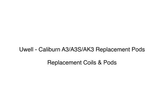 Uwell - Caliburn A3/A3S/AK3 Replacement Pods - Simply Vape