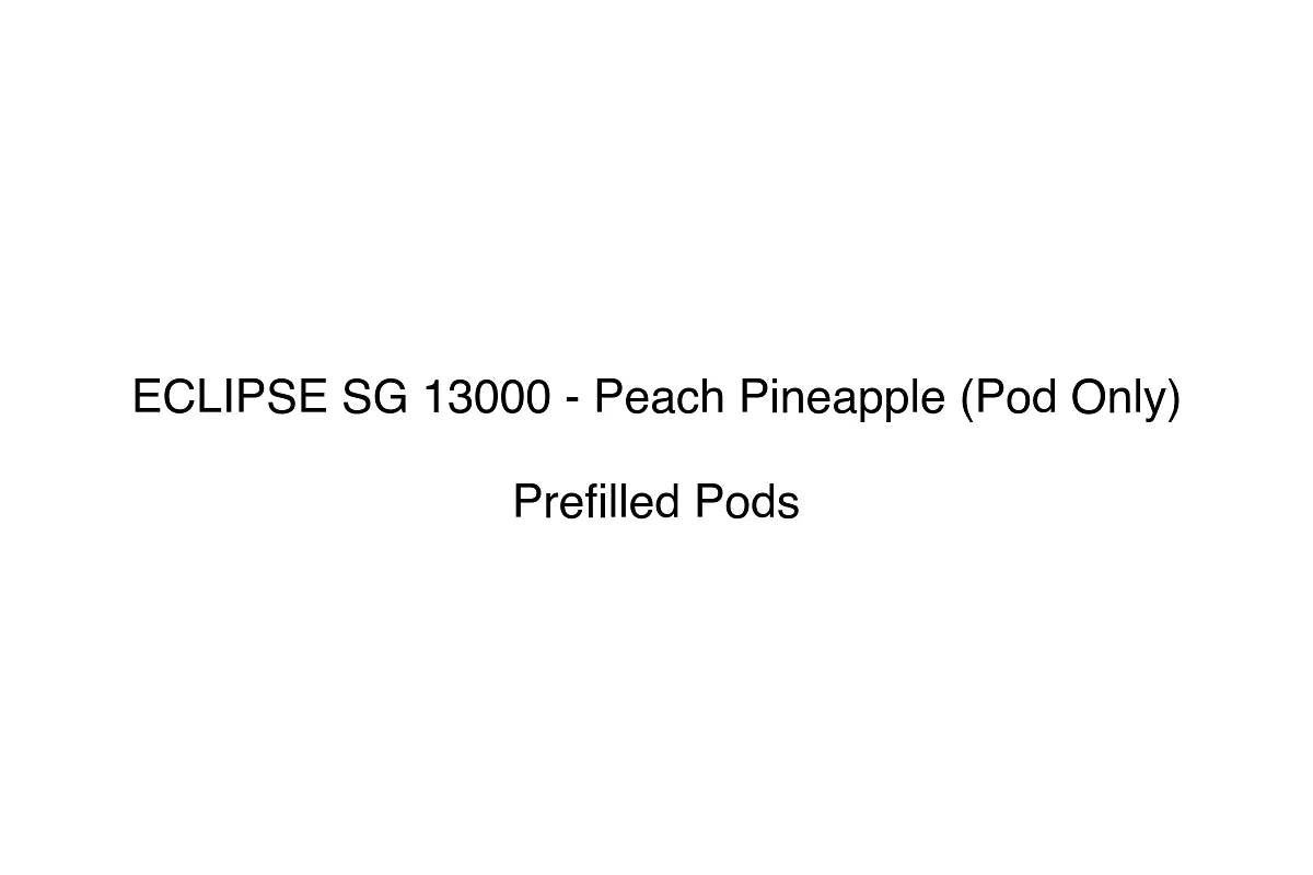 ECLIPSE SG 13000 - Peach Pineapple (Pod Only)