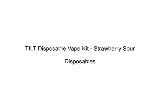 TILT Disposable Vape Kit - Strawberry Sour - Simply Vape