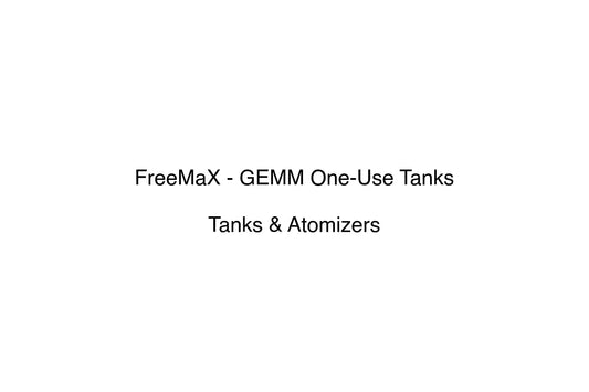FreeMaX - GEMM One-Use Tanks - Simply Vape