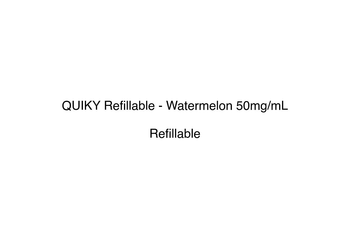 QUIKY Refillable - Watermelon 50mg/mL - Simply Vape
