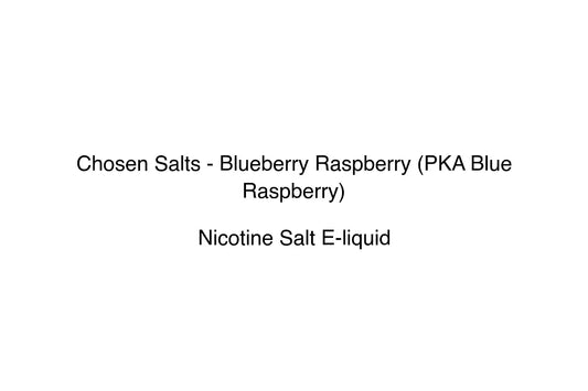 Chosen Salts - Blueberry Raspberry (PKA Blue Raspberry) - Simply Vape
