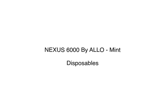 NEXUS 6000 By ALLO - Mint - Simply Vape