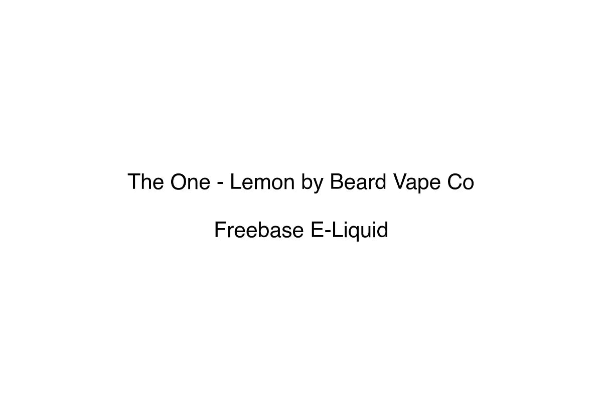 The One - Lemon by Beard Vape Co