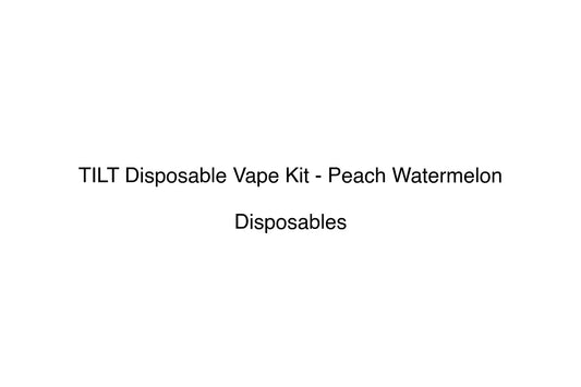 TILT Disposable Vape Kit - Peach Watermelon - Simply Vape