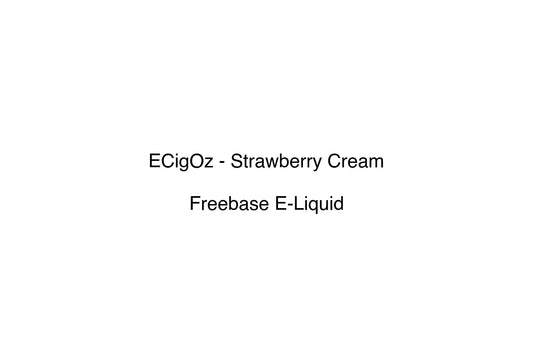 ECigOz - Strawberry Cream - Simply Vape