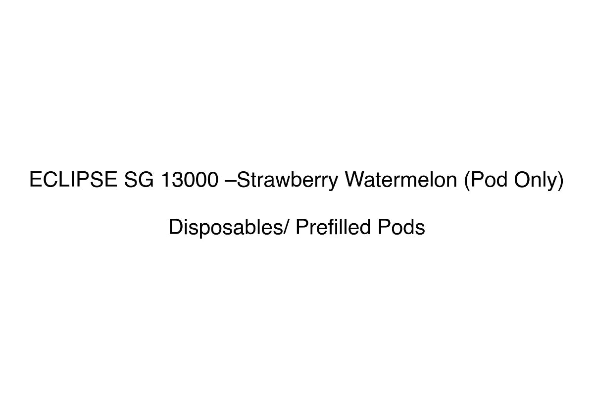 ECLIPSE SG 13000 –Strawberry Watermelon (Pod Only)