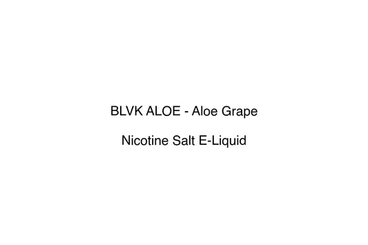 BLVK ALOE - Aloe Grape - Simply Vape