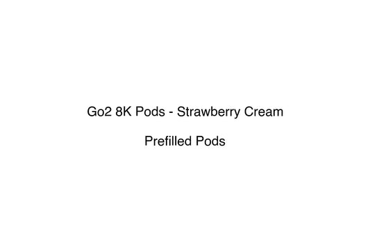 Go2 8K Pods - Strawberry Cream - Simply Vape