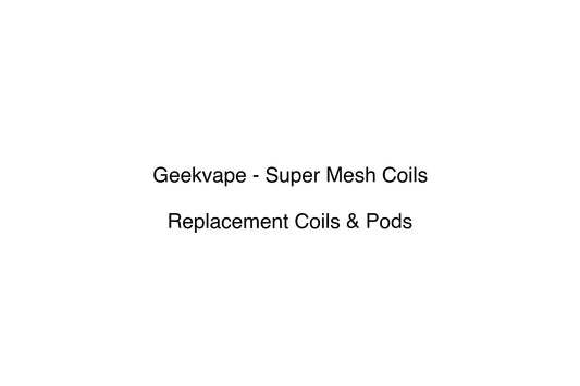 Geekvape - Super Mesh Coils - Simply Vape