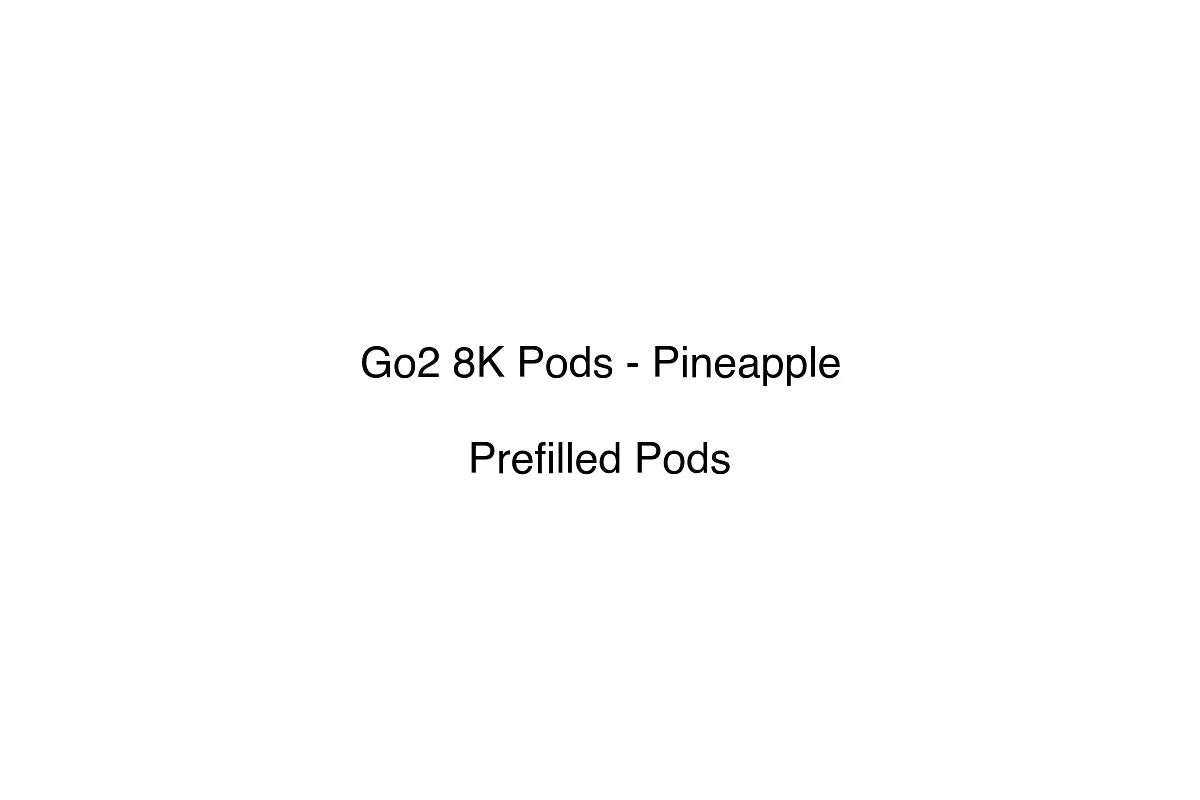 Go2 8K Pods - Pineapple