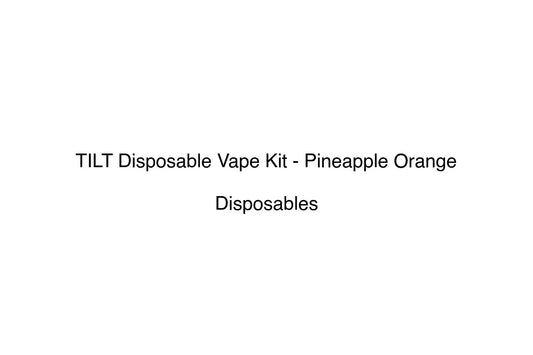 TILT Disposable Vape Kit - Pineapple Orange - Simply Vape