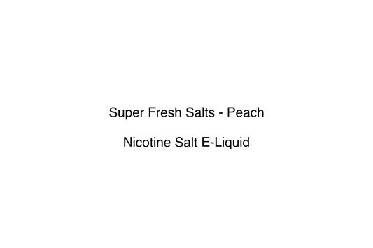 Super Fresh Salts - Peach - Simply Vape