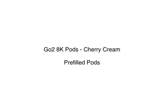 Go2 8K Pods - Cherry Cream - Simply Vape